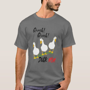 Camiseta Pato feminino Mãe Mamãe Fazenda animal Engraçado