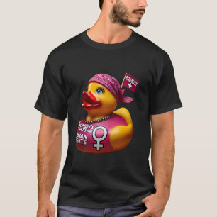 Camiseta Pato Feminista de Borracha
