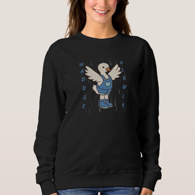 Camiseta Pato Fofo Caminhando Devagar (Frente)
