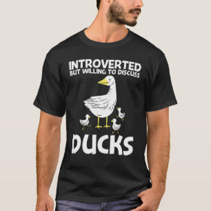 Camiseta Pato Fofo Para Homens Mulheres Patinho Pato Aves A