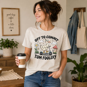 Camiseta Pato Fofo Pronto para Fazer Travessuras