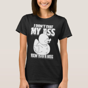 Camiseta Pato Ganso Humor Ganso Eu Não Arrancei Meu Bumbum 