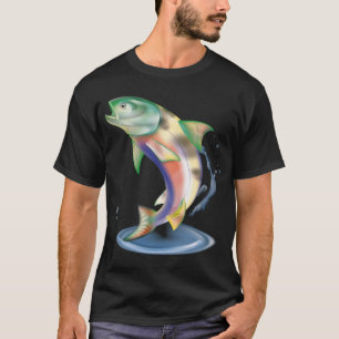 Camiseta pato gato peixe