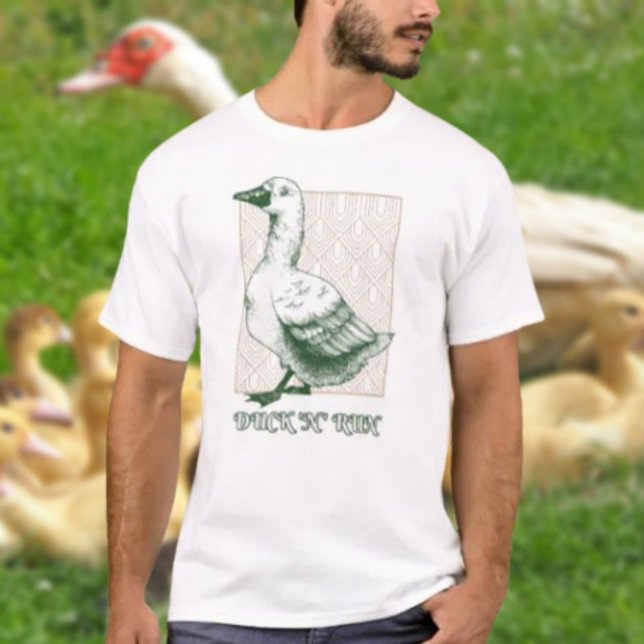 Camiseta Pato 'N' Corra (Criador carregado)