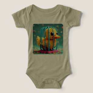 Camiseta Pato na gaiola