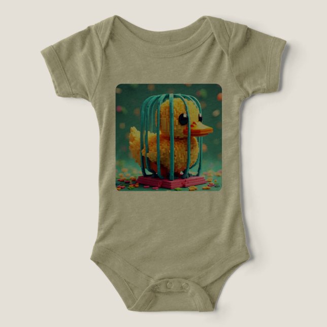 Camiseta Pato na gaiola (Design frontal)