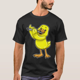 Camiseta Pato na Música com Flute