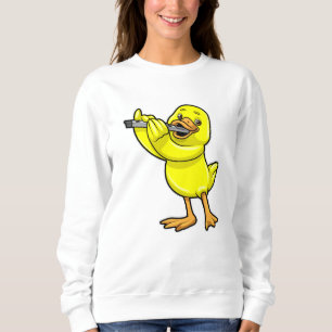 Camiseta Pato na Música com Flute