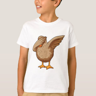 Camiseta Pato no laboratório de dança de salto