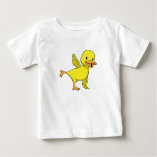 Camiseta Pato no Yoga Stretching