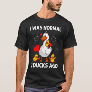 Camiseta Pato para Homens Pato Pato Pato Pinto Pato de Borr