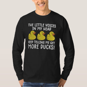 Camiseta Pato Pato Proprietário Pato de Borracha Pato de Bo