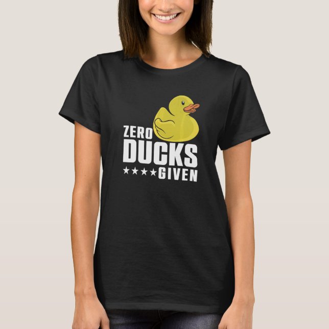 Camiseta Pato Pato Zero Patos Com Crianças (Frente)