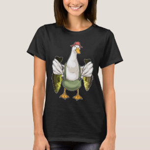 Camiseta Pato Peixe Pesca