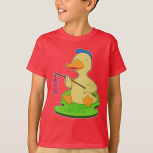 Camiseta Pato Peixe Pesca