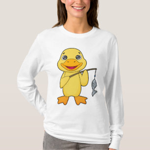 Camiseta Pato Pesca Pescado