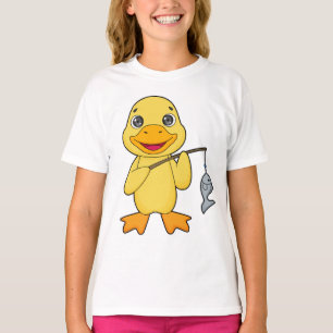 Camiseta Pato Pesca Pescado
