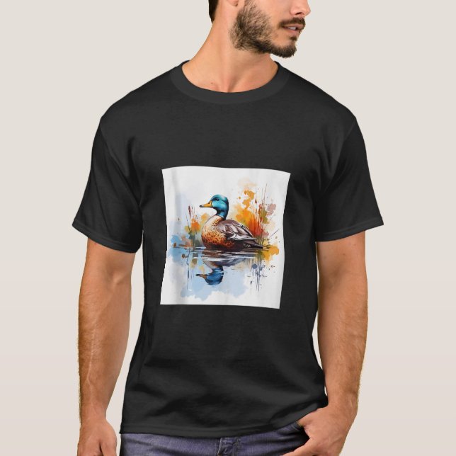 Camiseta Pato pinto-pinto Pato-pinto Pato-pata Cãozinho (Frente)