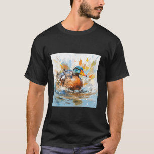 Camiseta Pato pinto-pinto Pato-pinto Pato-pata Cãozinho