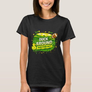 Camiseta Pato Por Perto E Descobrir Engraçado Sarcástico Hu