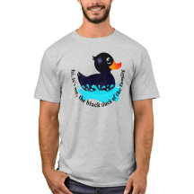 Pato preto de borracha - Pato negro da família