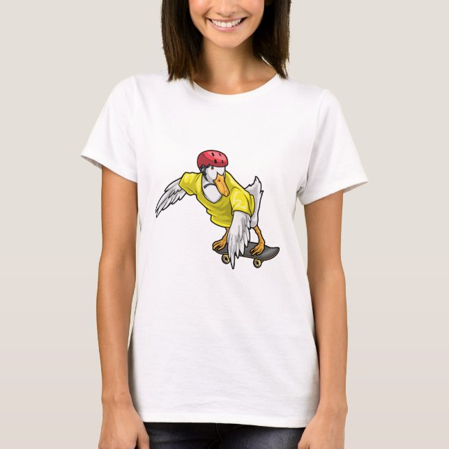 Camiseta Pato Skater (Frente)