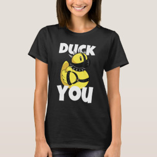 Camiseta Pato-Te Pato De Borracha Teen Pato Para Homens E M