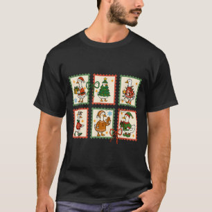 Camiseta Pato Tolo Papai Noel Natal Selo Fofo Alegre Pato