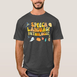 Camiseta Patologia da Língua de Voz Retrô do Discurso de Ha