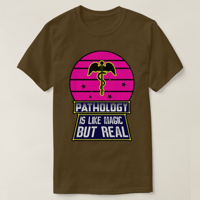 Camiseta Patologia É Magia, Mas Real (Frente do Design)