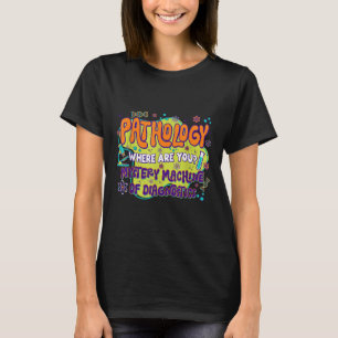 Camiseta Patologia Laboratório Semana 2025 Misteriosa Máqui
