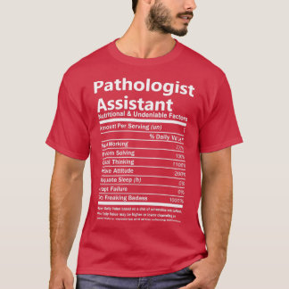 Camiseta Patologista Assistente Nutricional e Inegável F