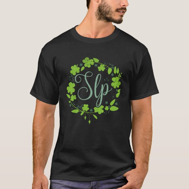 Camiseta Patologista da Língua de Voz Patrick Trabalho de a (Frente)