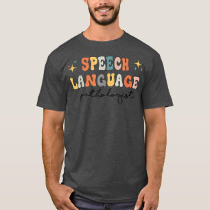 Camiseta Patologista da Língua Falada da Terapia de Voz Ret