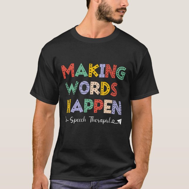 Camiseta Patologista da Linguagem Fala SLP 2026 (Frente)