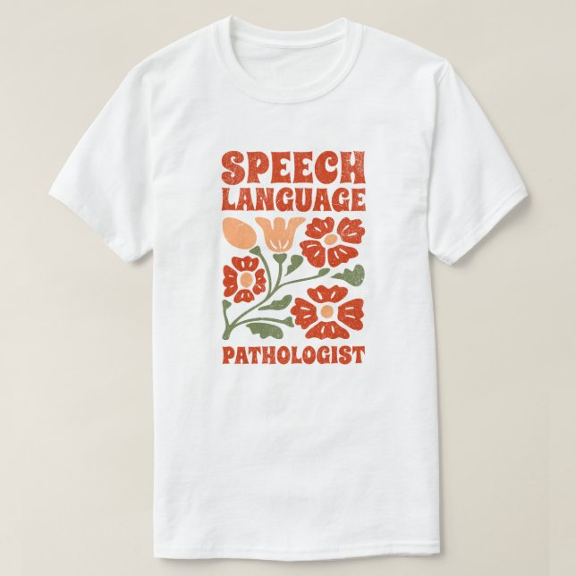 Camiseta Patologista da Linguagem Falada (Frente do Design)