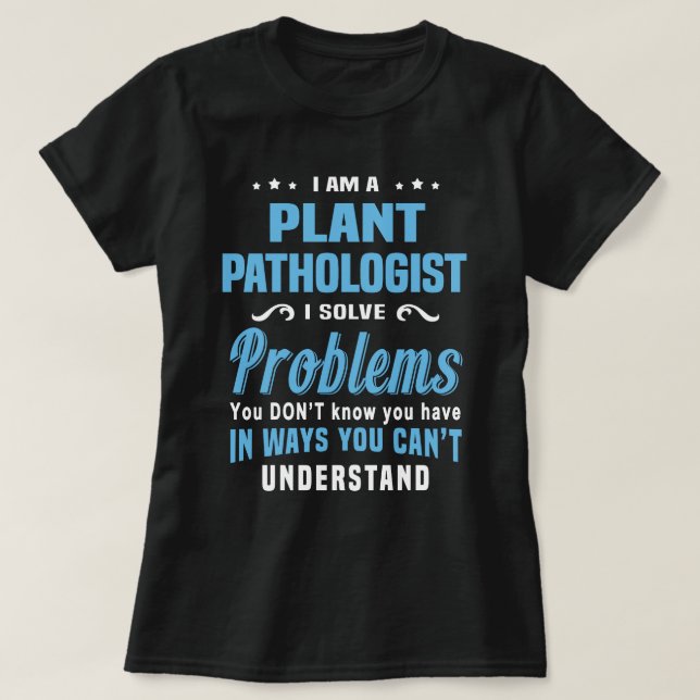Camiseta Patologista da Planta (Frente do Design)