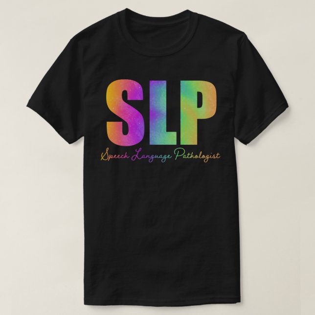 Camiseta Patologista de Língua de Discurso 2 (Frente do Design)