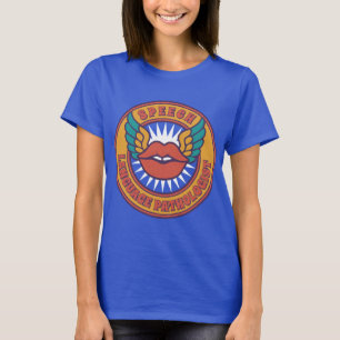 Camiseta Patologista de Língua Fala Psicodélica Retroativa 