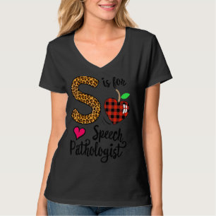 Camiseta Patologista de Língua Falante do Patologista de Di