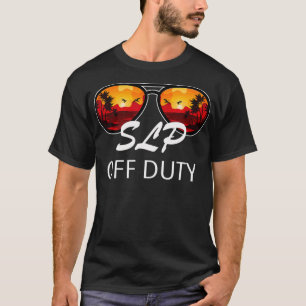Camiseta Patologista de Língua Falante SLP Off Duty Sunglas