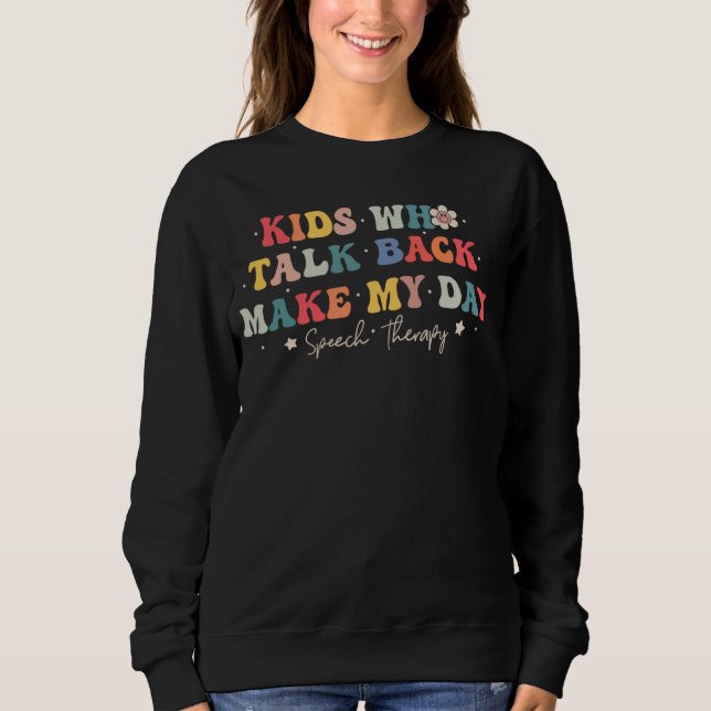 Camiseta Patologista de Linguagem de Discurso de Terapia de (Frente)