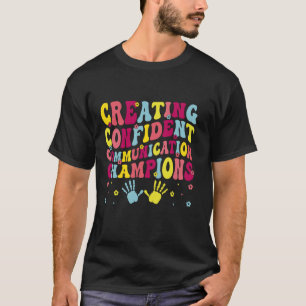 Camiseta Patologista de Linguagem de Língua SLP de Terapia 
