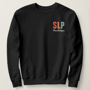 Camiseta Patologista de Voz Retro SLP Personalizado
