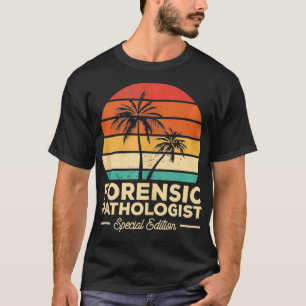 Camiseta Patologista Forense de Vintage Edição Especial Pat