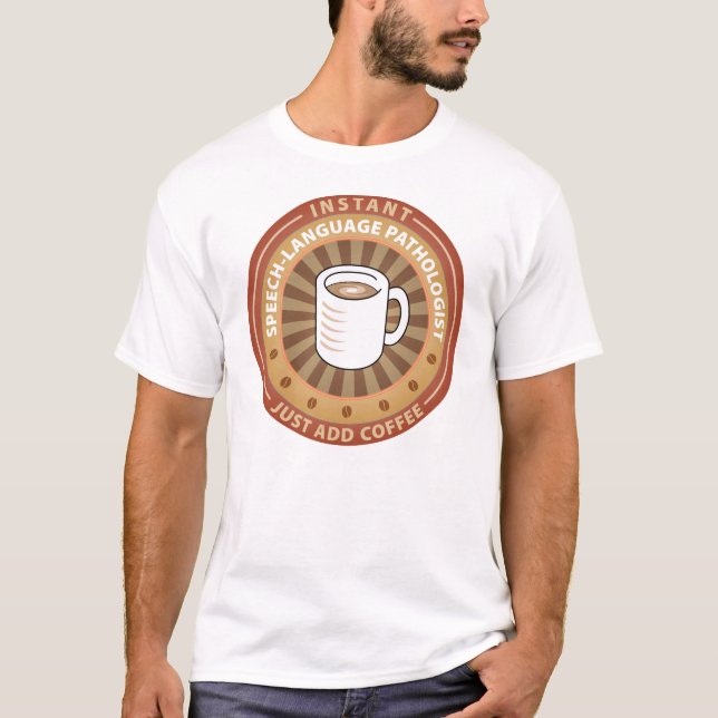 Camiseta Patologista imediato da Discurso-Língua (Frente)