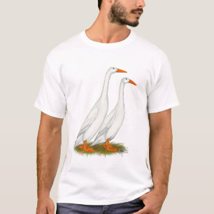Camiseta Patos brancos do corredor