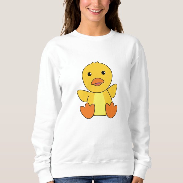 Camiseta Patos Cujos Patos Pingavam Pássaro Bebê (Frente)