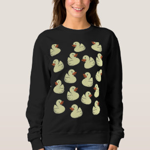 Camiseta Patos De Bebê De Pastel Para Raparigas E Bebês Cus