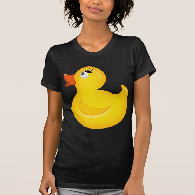 Camiseta Patos de borracha amarela (Frente)